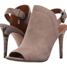 Incaltaminte Femei COACH Kearney Fog Suede Snake Wrap Heel