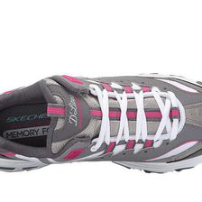 Incaltaminte Femei SKECHERS D\'Lites - Mid Gray Pink