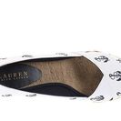 Incaltaminte Femei LAUREN Ralph Lauren Cecilia WhiteModern Navy (Anchor) Canvas Embroidered Critters