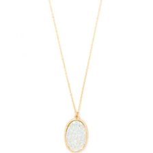 Bijuterii Femei Forever21 Faux Stone Necklace Goldmulti