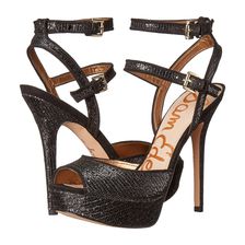 Sam Edelman Nadine Black Glitz