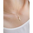 Bijuterii Femei Forever21 Katie Dean Light as a Feather Necklace Gold