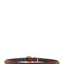 Accesorii Femei Linea Pelle Jean Metal Weave Belt DARK BROWN