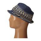 Accesorii Femei Roxy Big Swell Straw Fedora Hat Chambray