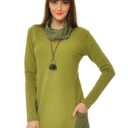 Tunica olive, cu maneca lunga, Eranthe