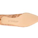 Incaltaminte Femei Charles by Charles David Drew Natural Glossy Cork