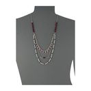 Bijuterii Femei Lucky Brand New Lucky Layer Red Jade Bracelet Necklace Silver