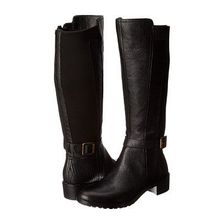 Incaltaminte Femei Naturalizer Mint Wide Shaft Black Wide Shaft Leather