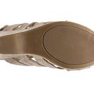 Incaltaminte Femei G by GUESS Hampton Wedge Sandal Taupe