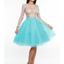 Rochie din tulle si dantela, Nicole Enea