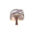 Incaltaminte Femei Johnston Murphy Katy Thong Champagne Metallic Print Suede
