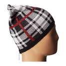 Accesorii Femei Betsey Johnson Clash of the Tartans Beanie Hat Black