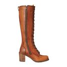 Incaltaminte Femei Frye Karen Lace Up Tall Cognac Washed Oiled Vintage