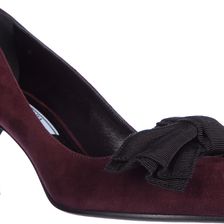 Prada Pumps High Heel Fiocco Red