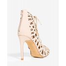 Incaltaminte Femei CheapChic Frida Knotted Up Bootie Nude