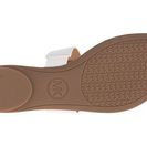 Incaltaminte Femei Michael Kors Hamilton Flat Sun TanOptic White Vachetta