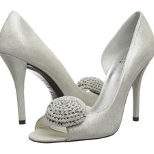 Stuart Weitzman Bridal & Evening Collection Lollipop Silver Cipria