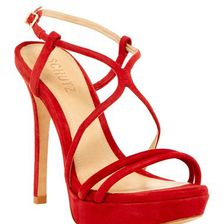 Incaltaminte Femei Schutz Gabby Platform Sandal SCARLET