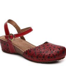 Incaltaminte Femei Spring Step Livia Wedge Sandal Red