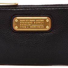 Marc by Marc Jacobs Leather Key Pouch BLACK