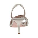 Incaltaminte Femei Kate Spade New York Sasha Ivory SatinSilver Grey Glitter
