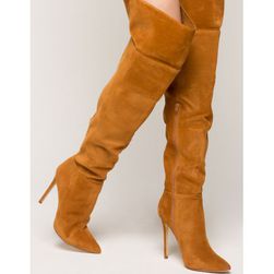 Incaltaminte Femei CheapChic Irene In The Moment Boot Cognac