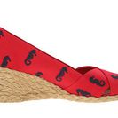 Incaltaminte Femei LAUREN Ralph Lauren Cecilia Ralph Lauren Bright Red Canvas Embossed Critters