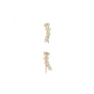 Bijuterii Femei Forever21 Stacked Geo Ear Pins Gold