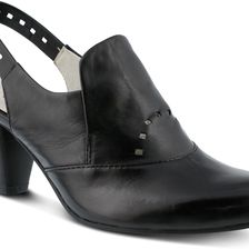 Spring Step Arual Black Leather