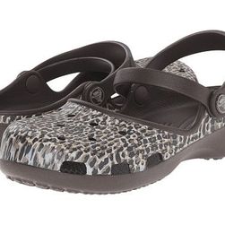 Incaltaminte Femei Crocs Karin Leopard Print Clog Espresso