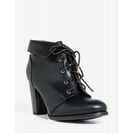 Incaltaminte Femei CheapChic Cheek-05v Free Falling Bootie Black