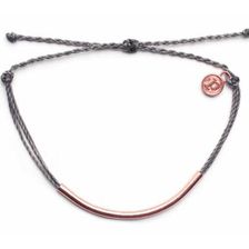 Accesorii Femei Pura Vida Rose Gold Bar Dark Grey Multicolor