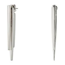 Bijuterii Femei Cole Haan Front Back Stick Earrings Light Rhodium