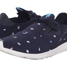 Incaltaminte Femei Native Shoes Embroidered Apollo Moc Chipped Regatta BlueShell White Rubber