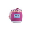 Incaltaminte Femei TOMS Seasonal Classics Pink Canvas Chevron