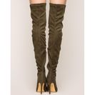 Incaltaminte Femei CheapChic Total Knockout Boot Olive