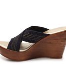 Incaltaminte Femei Italian Shoemakers Baby Wedge Sandal NavyGold