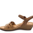 Incaltaminte Femei Earth Footwear Orchid Wedge Sandal TanBrown