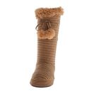 Incaltaminte Femei MUK LUKS Slipper Boot w Poms Camel