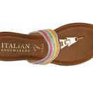 Incaltaminte Femei Italian Shoemakers Adena Wedge Sandal Multicolor