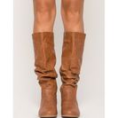 Incaltaminte Femei CheapChic Hard Days Night Boot Cognac