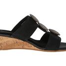 Incaltaminte Femei Rockport Total Motion 55mm Stone Ornament Slide Wedge Sandal Black