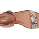 Incaltaminte Femei Cole Haan Barra Sandal Camello LeatherSnake Print