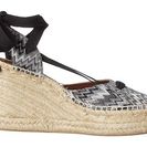 Incaltaminte Femei Missoni Ribbon Wedge Espadrille NeroBianco