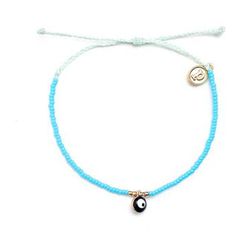 Accesorii Femei Pura Vida Black Evil Eye Seafoam Multicolor