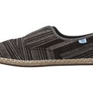 Incaltaminte Femei TOMS Palmera Slip-On Black Metallic Stripe