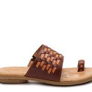 Incaltaminte Femei Born Salla Flat Sandal BrownCognac