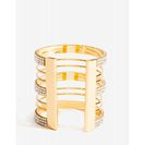 Bijuterii Femei CheapChic Three By Two Rhinestone Strip Cuff Met Gold