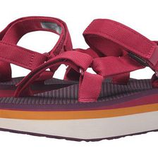 Incaltaminte Femei Teva Flatform Universal Retro Sangria