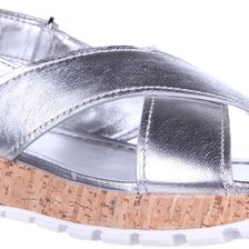 Prada Sandals Silver